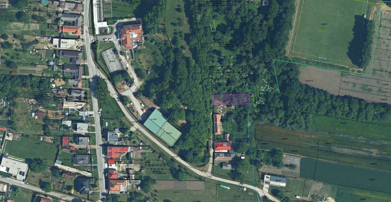 Exekučná dražba: Pozemok (záhrada)