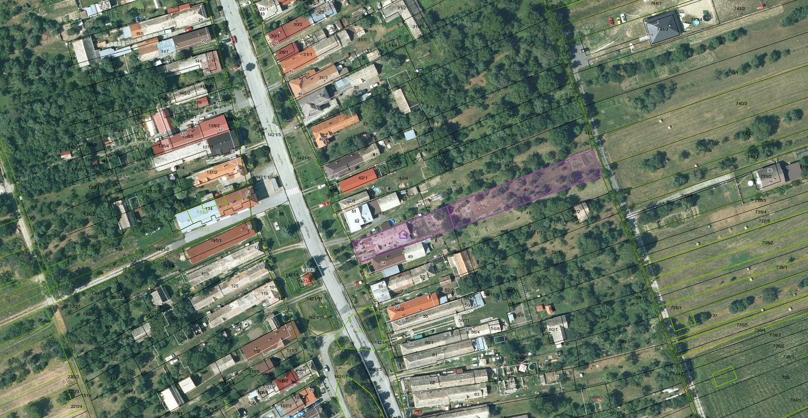 Exekučná dražba: Pozemok (záhrada)