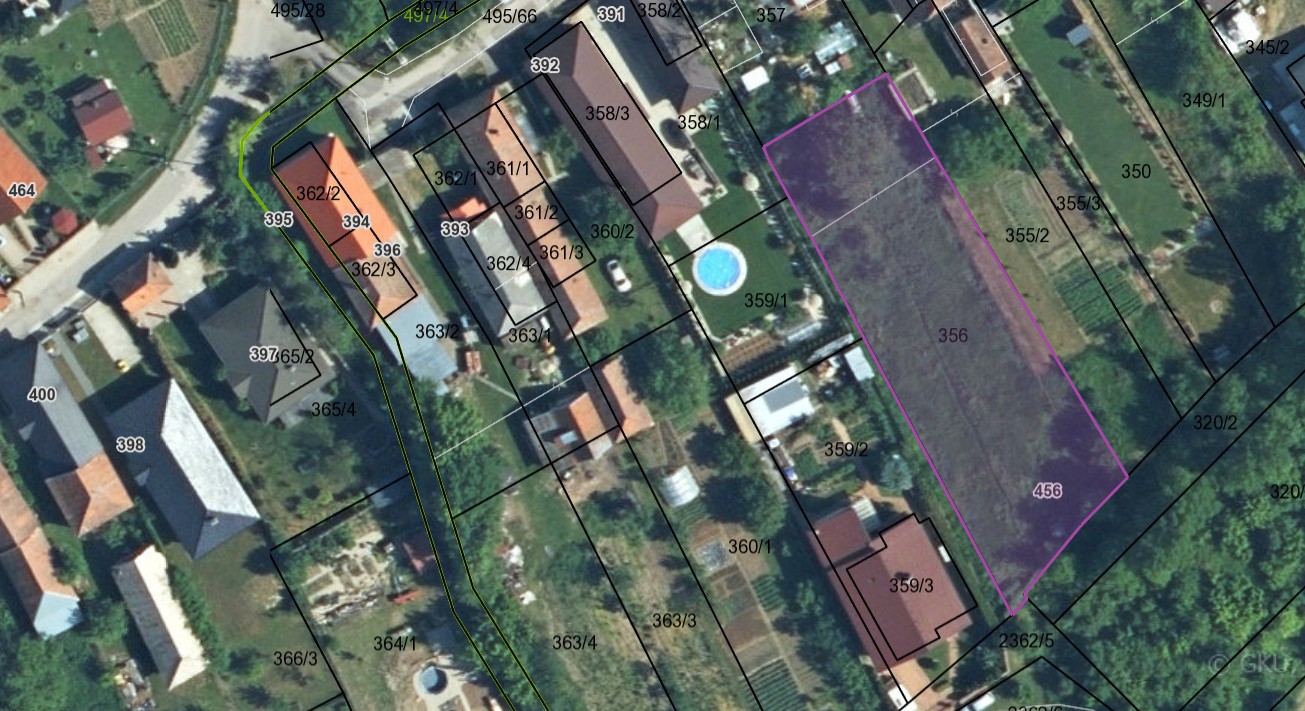 Exekučná dražba: Pozemok (záhrada)