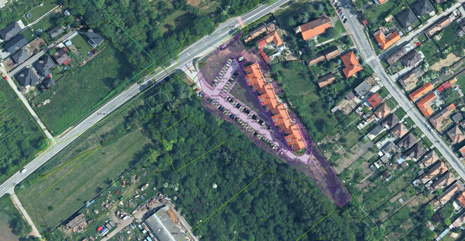 Exekučná dražba: Pozemok (zastavaná plocha)