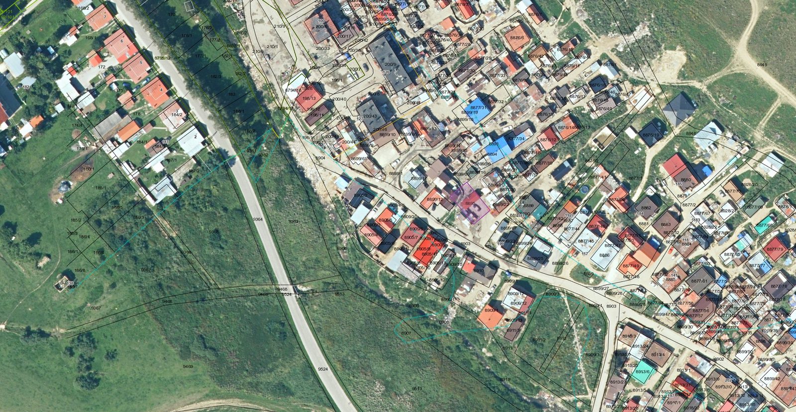 Exekučná dražba: Pozemok (zastavaná plocha)