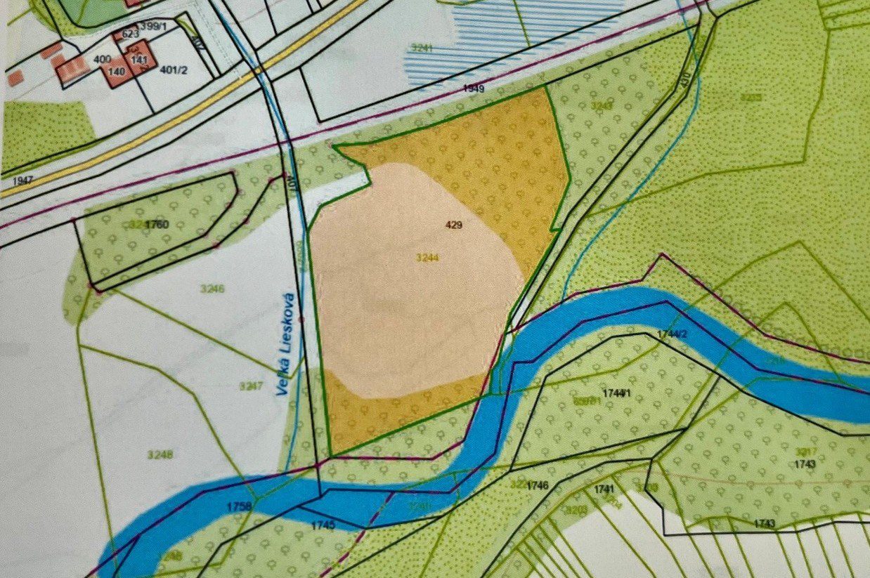 Daňová dražba: Pozemok (trvalý trávny porast)